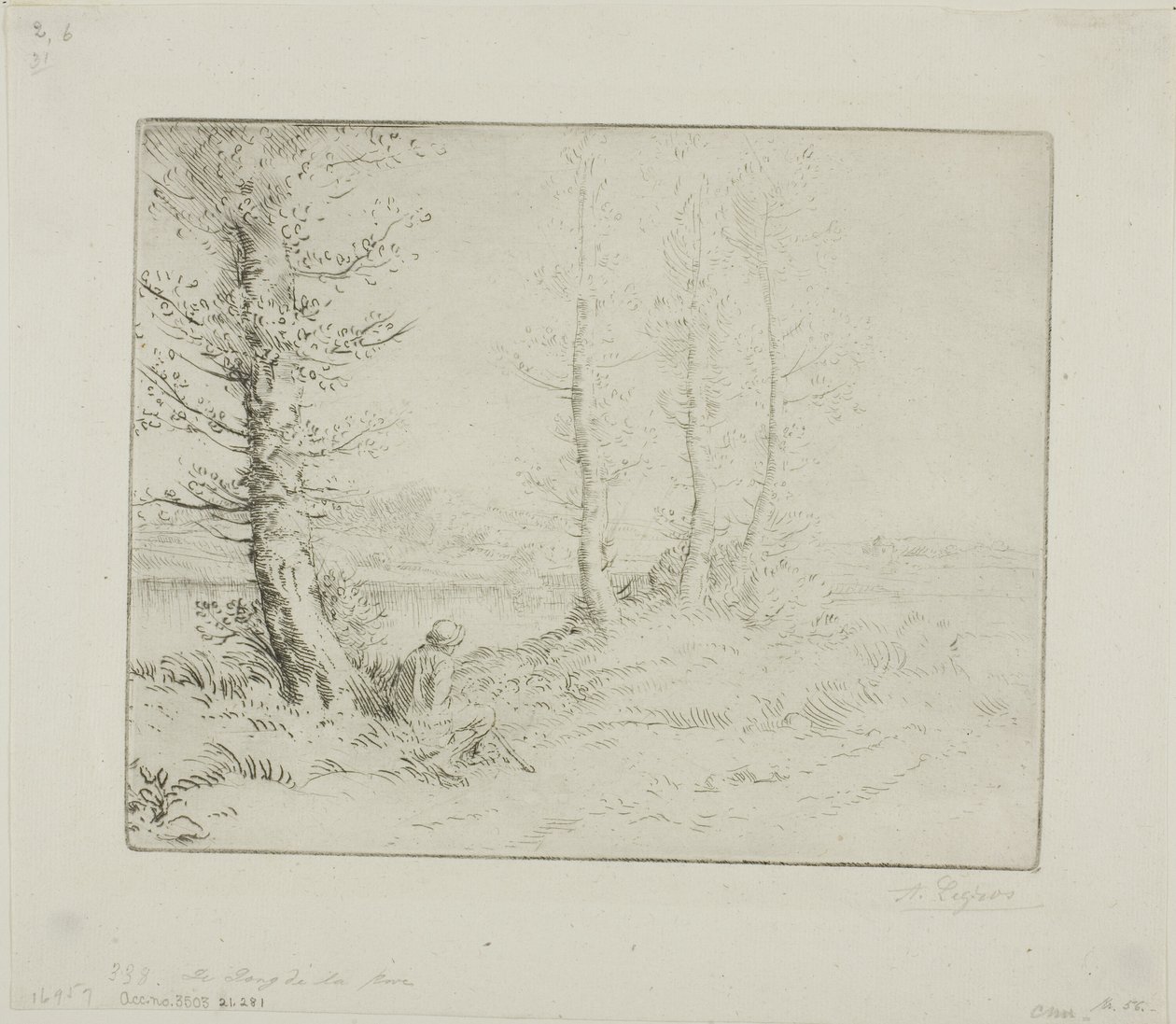 A lo Largo de la Ribera de Alphonse Legros