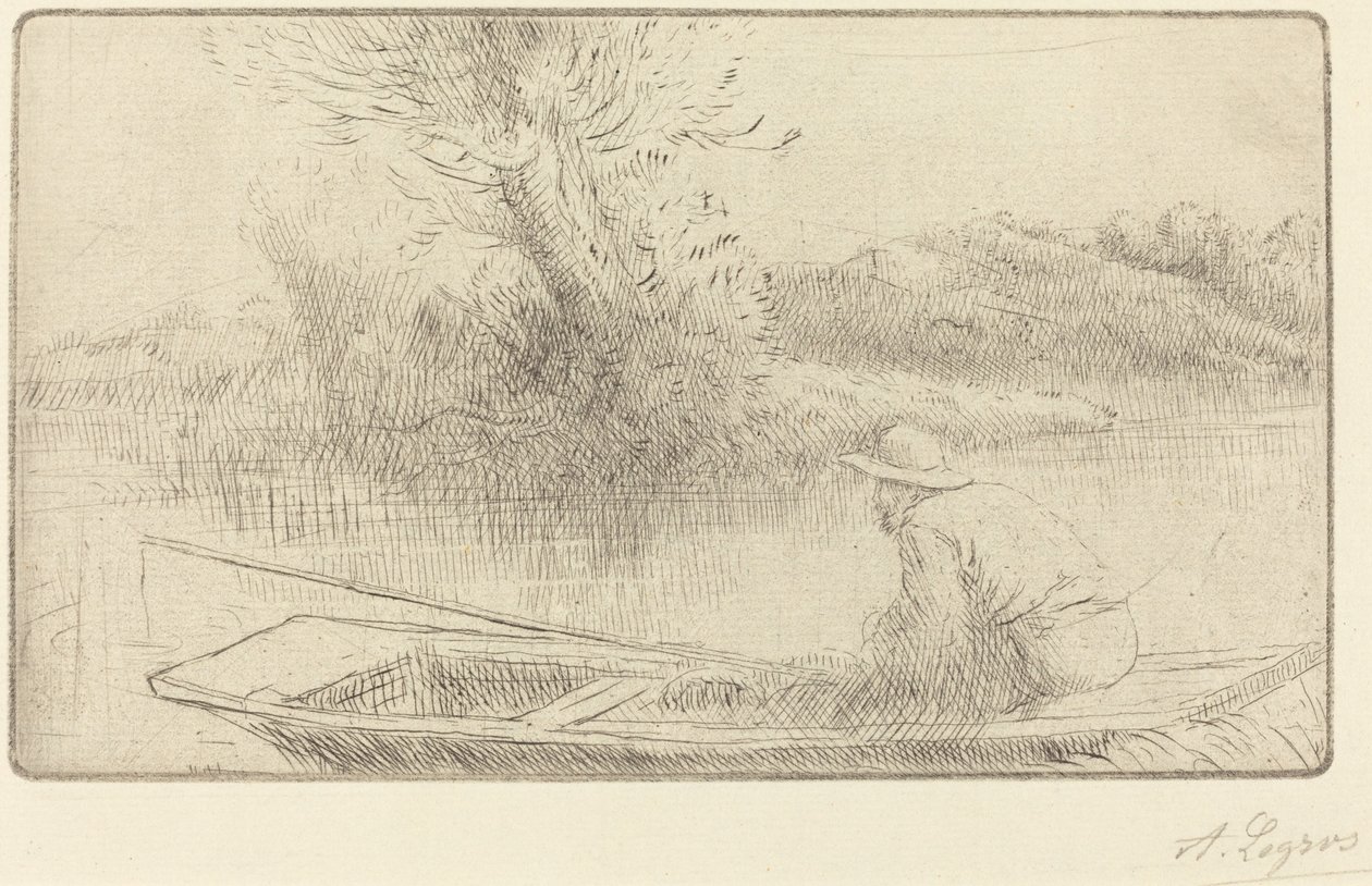 A lo largo del Támesis de Alphonse Legros
