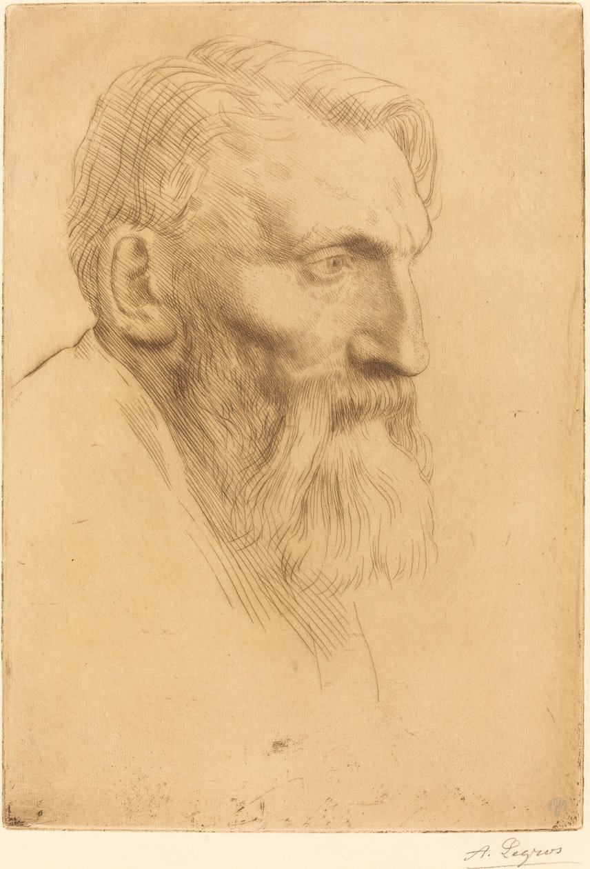 Auguste Rodin de Alphonse Legros