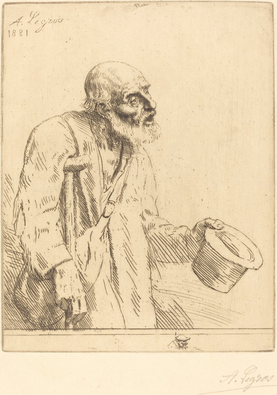 El Mendigo de Alphonse Legros