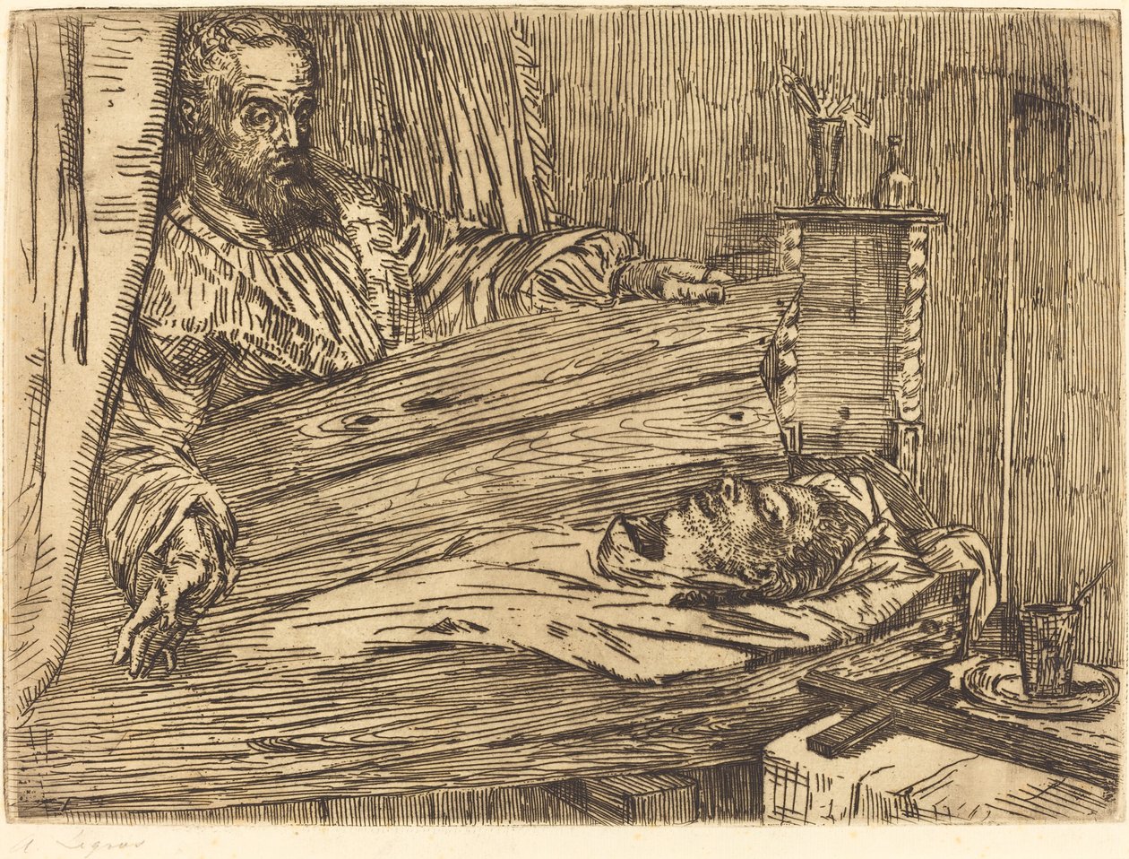 Berenice, 2da placa de Alphonse Legros