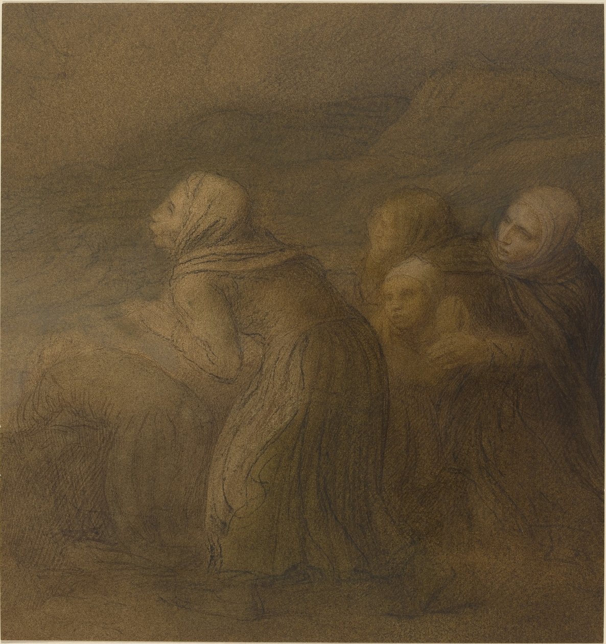Barco en problemas de Alphonse Legros