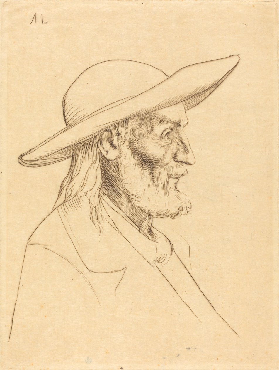 Campesino bretón de Alphonse Legros