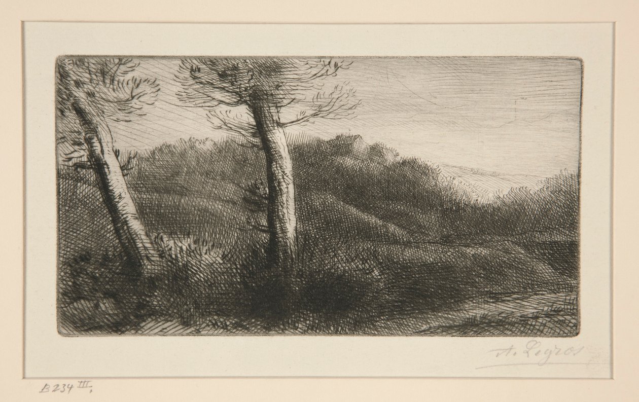 Puesta de sol de Alphonse Legros