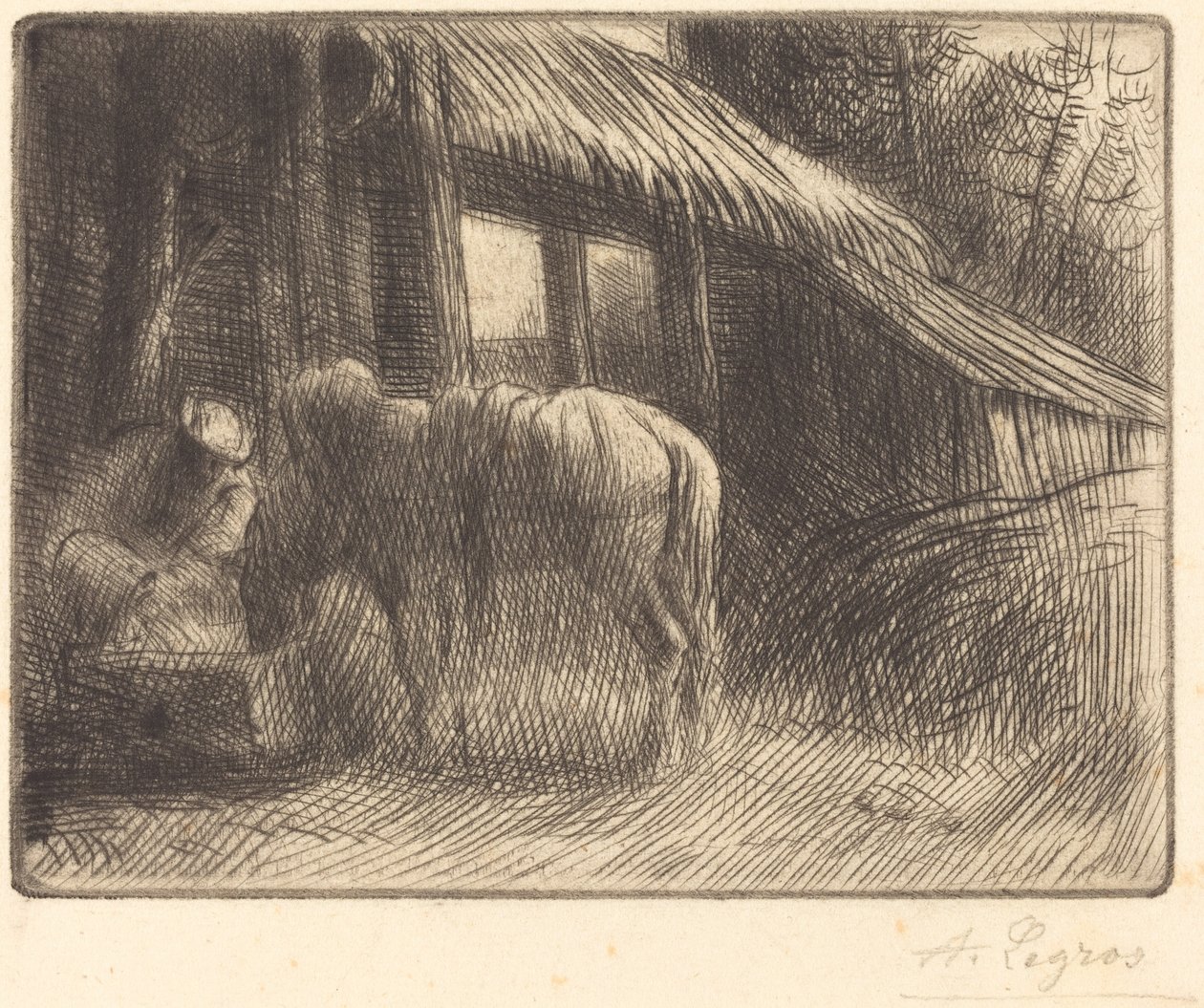 El abrevadero de Alphonse Legros