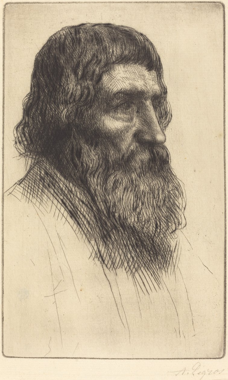 Campesino inglés de Alphonse Legros