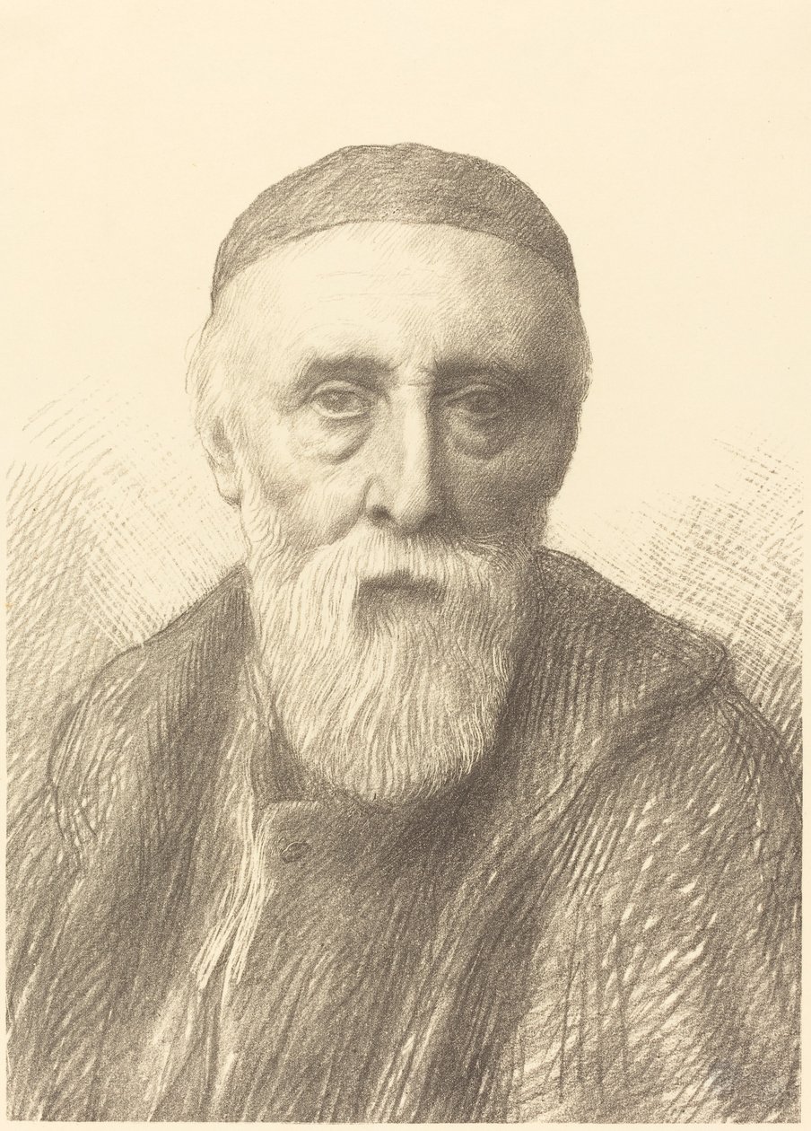 G.F. Watts, R.A., 2ª placa de Alphonse Legros
