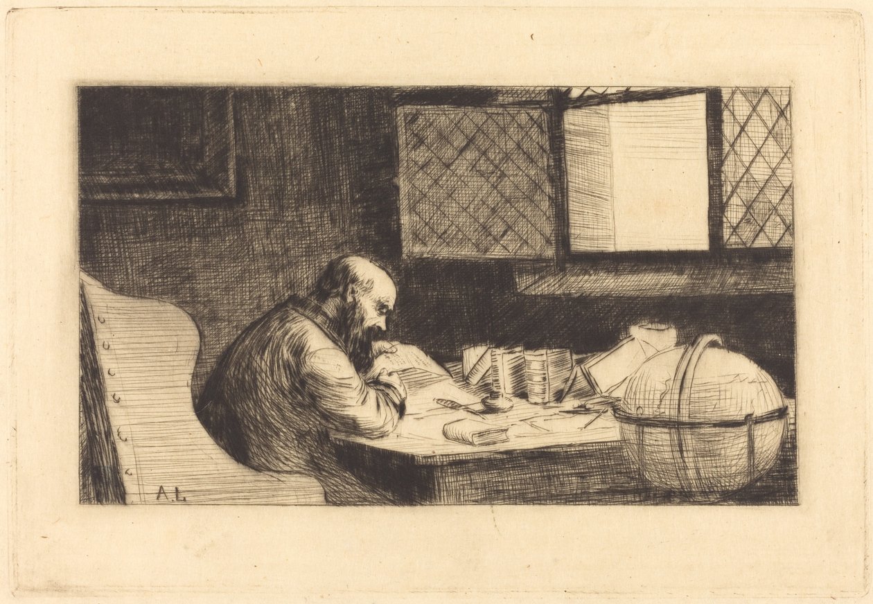 Geógrafo de Alphonse Legros
