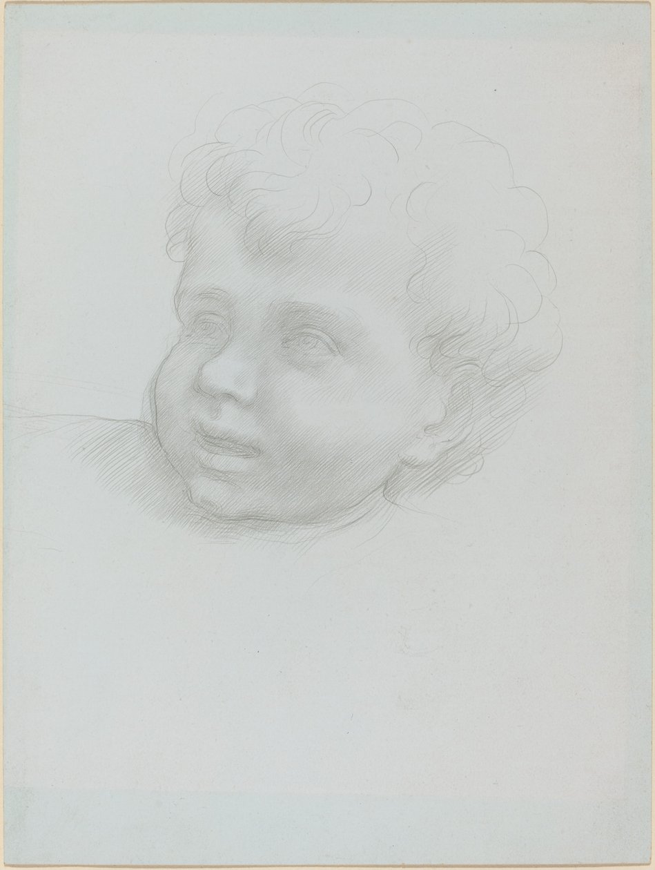 Cabeza de un niño de Alphonse Legros