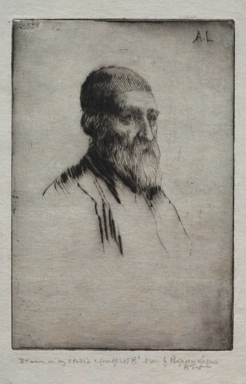 Cabeza de un hombre de Alphonse Legros