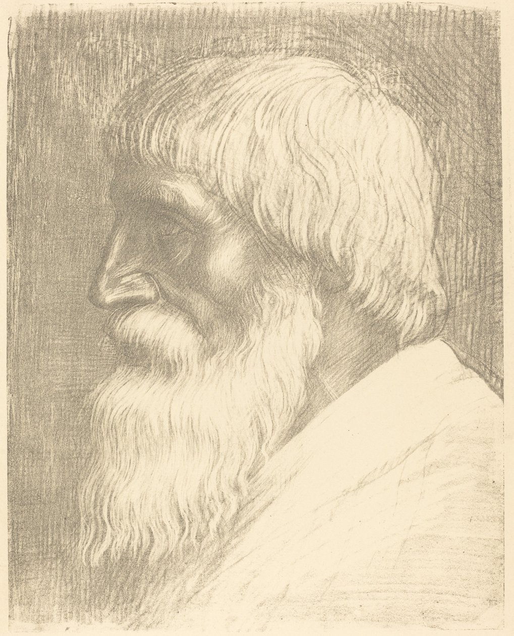 Cabeza de un Hombre de Alphonse Legros