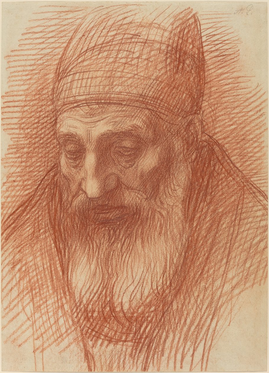 Cabeza de un Sacerdote de Alphonse Legros
