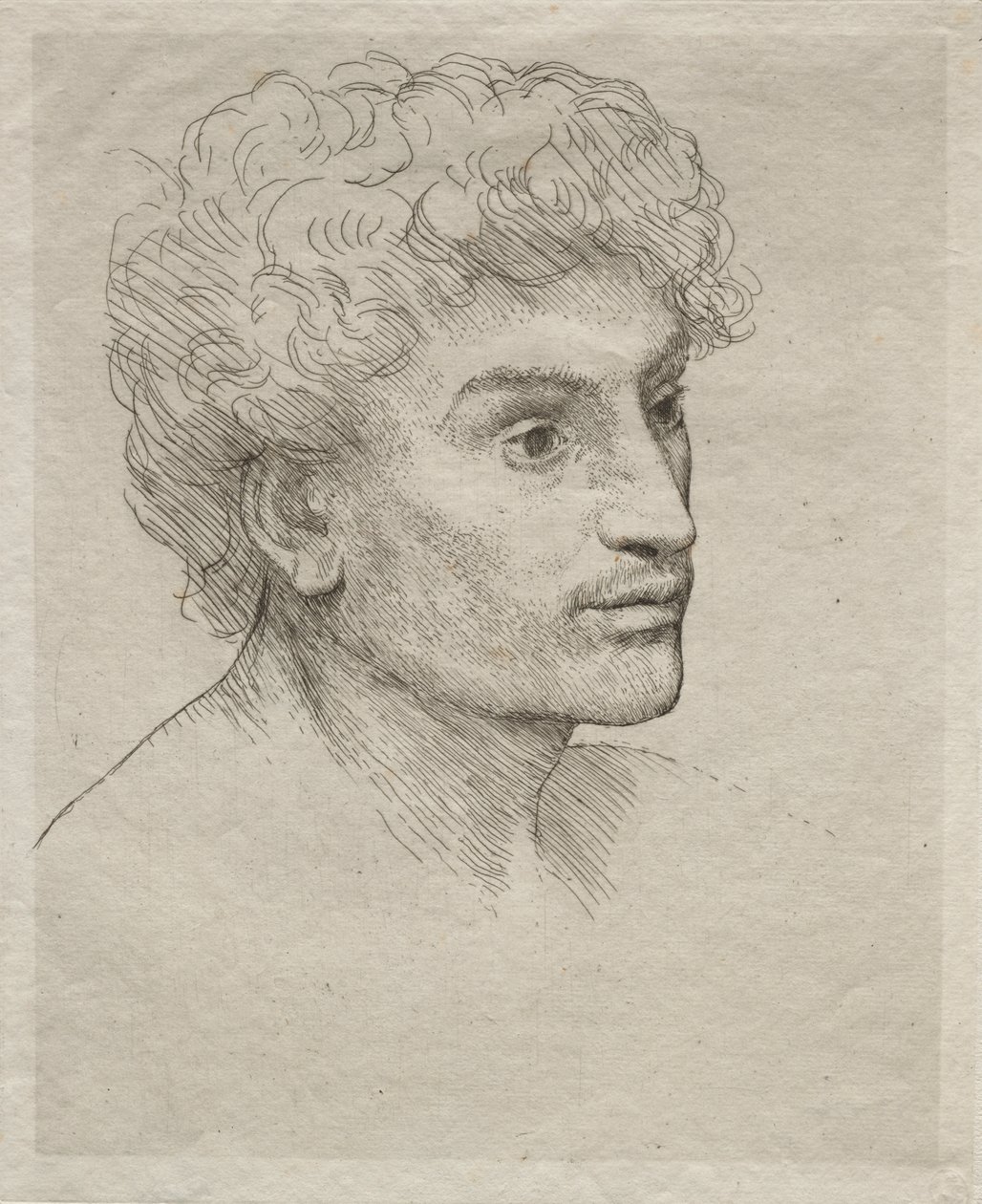 Cabeza de un Joven de Alphonse Legros