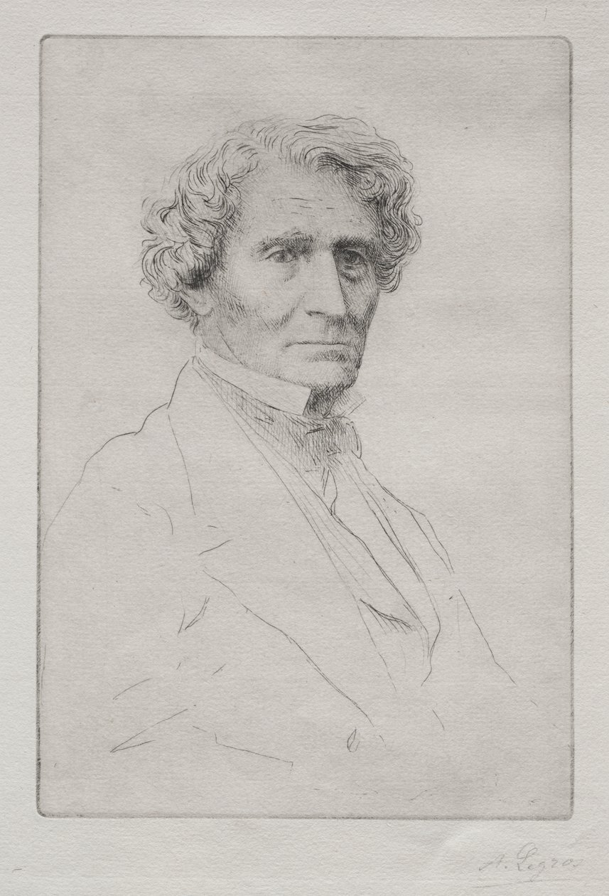 Hector Berlioz de Alphonse Legros