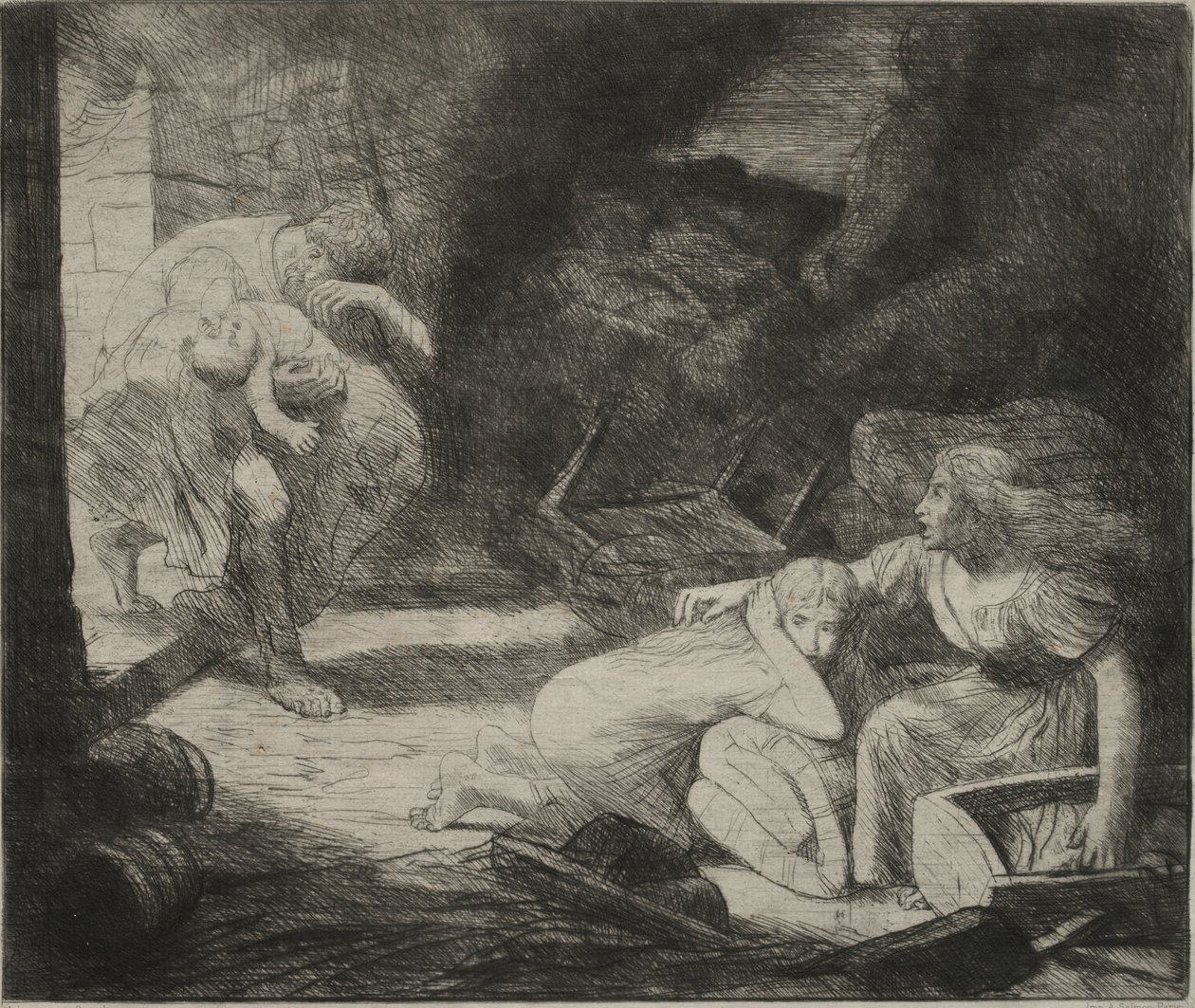 El Incendio de Alphonse Legros