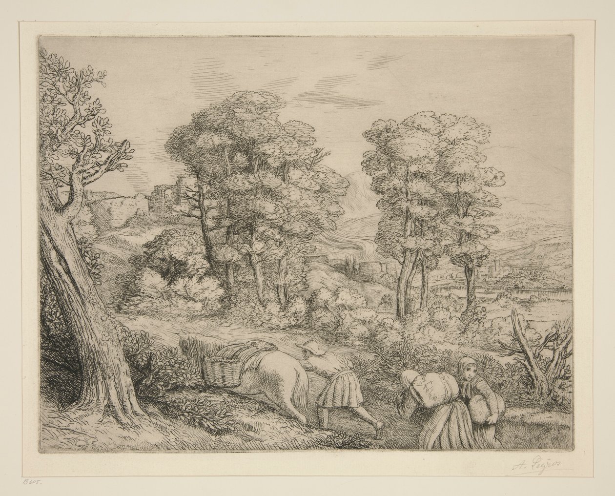 El regreso a la granja de Alphonse Legros