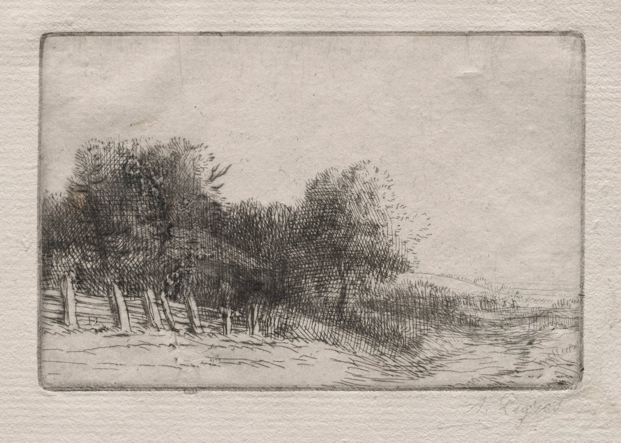 Paisaje Un Paysage de Alphonse Legros