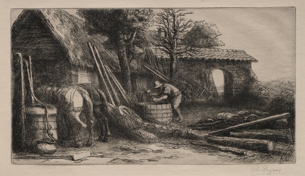 Le Tonnelier de Alphonse Legros