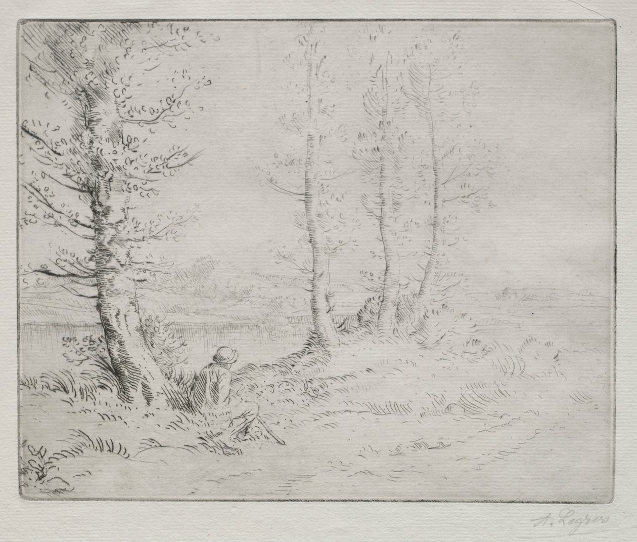 A lo largo de la orilla de Alphonse Legros