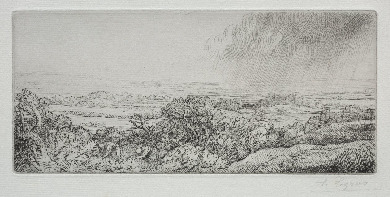 Los recolectores de setas de Alphonse Legros