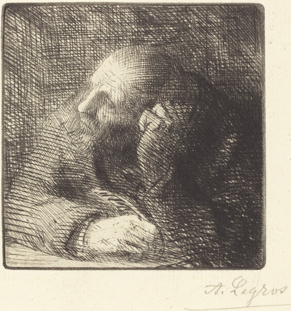 Meditación de Alphonse Legros