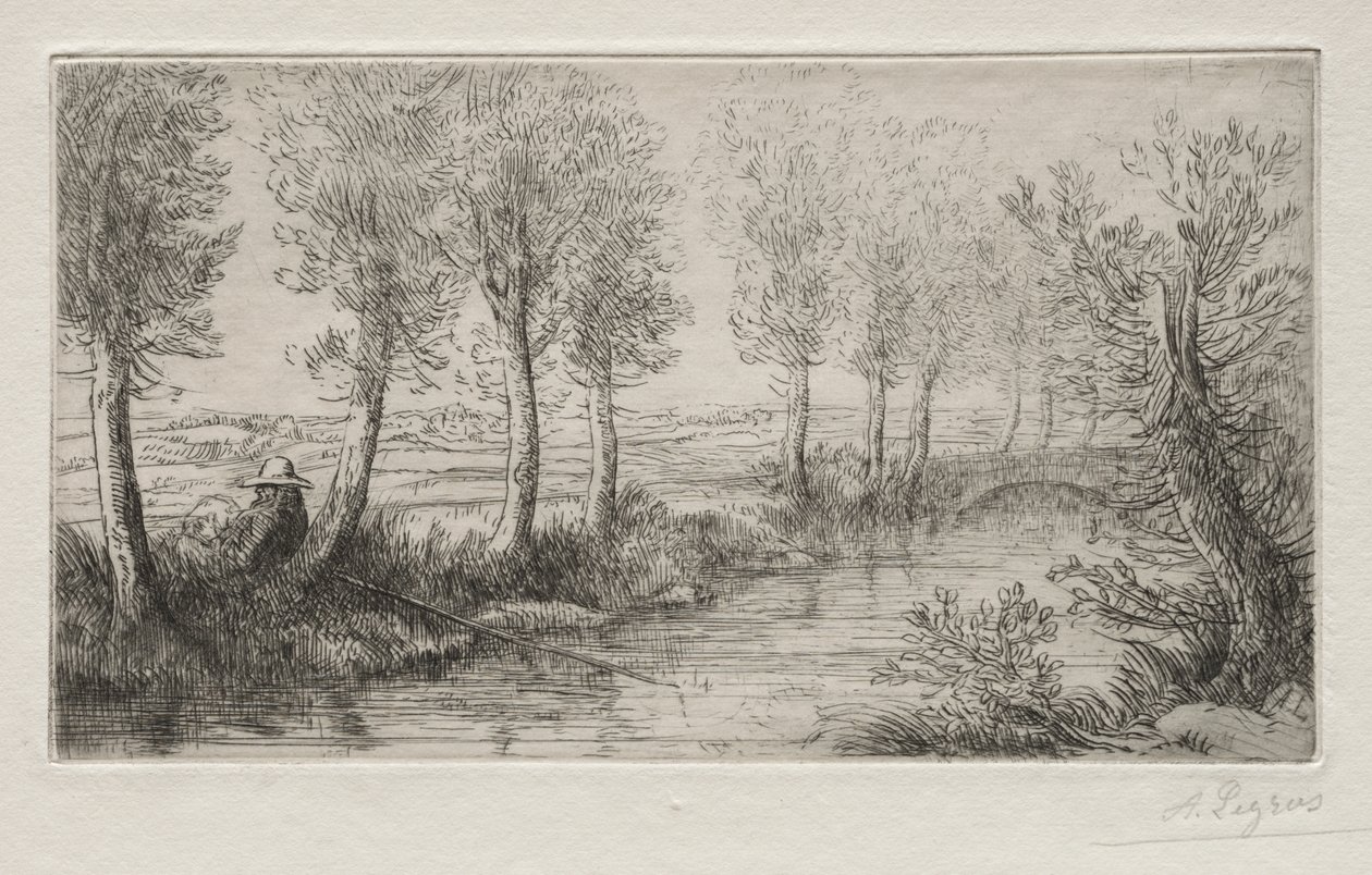 Cerca del molino de Alphonse Legros
