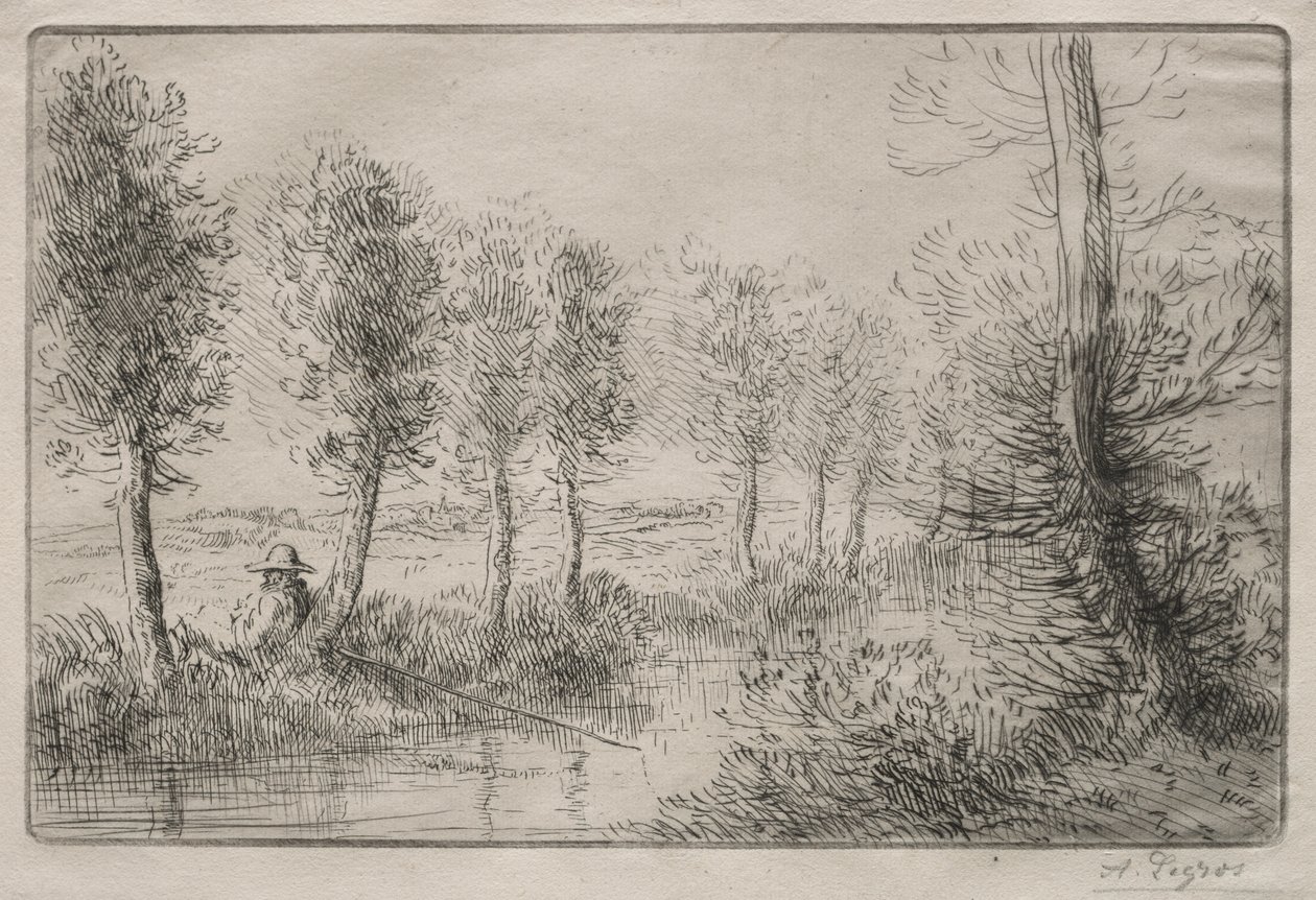 Cerca del molino de Alphonse Legros