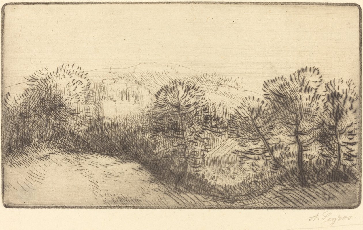 Cerca del bosque de Alphonse Legros