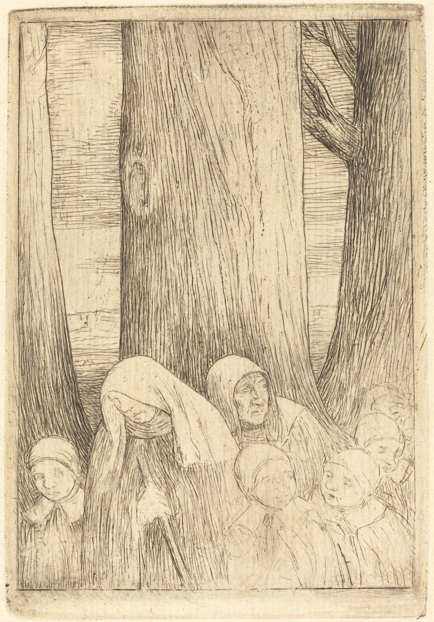 Huérfanos Les orphelins de Alphonse Legros