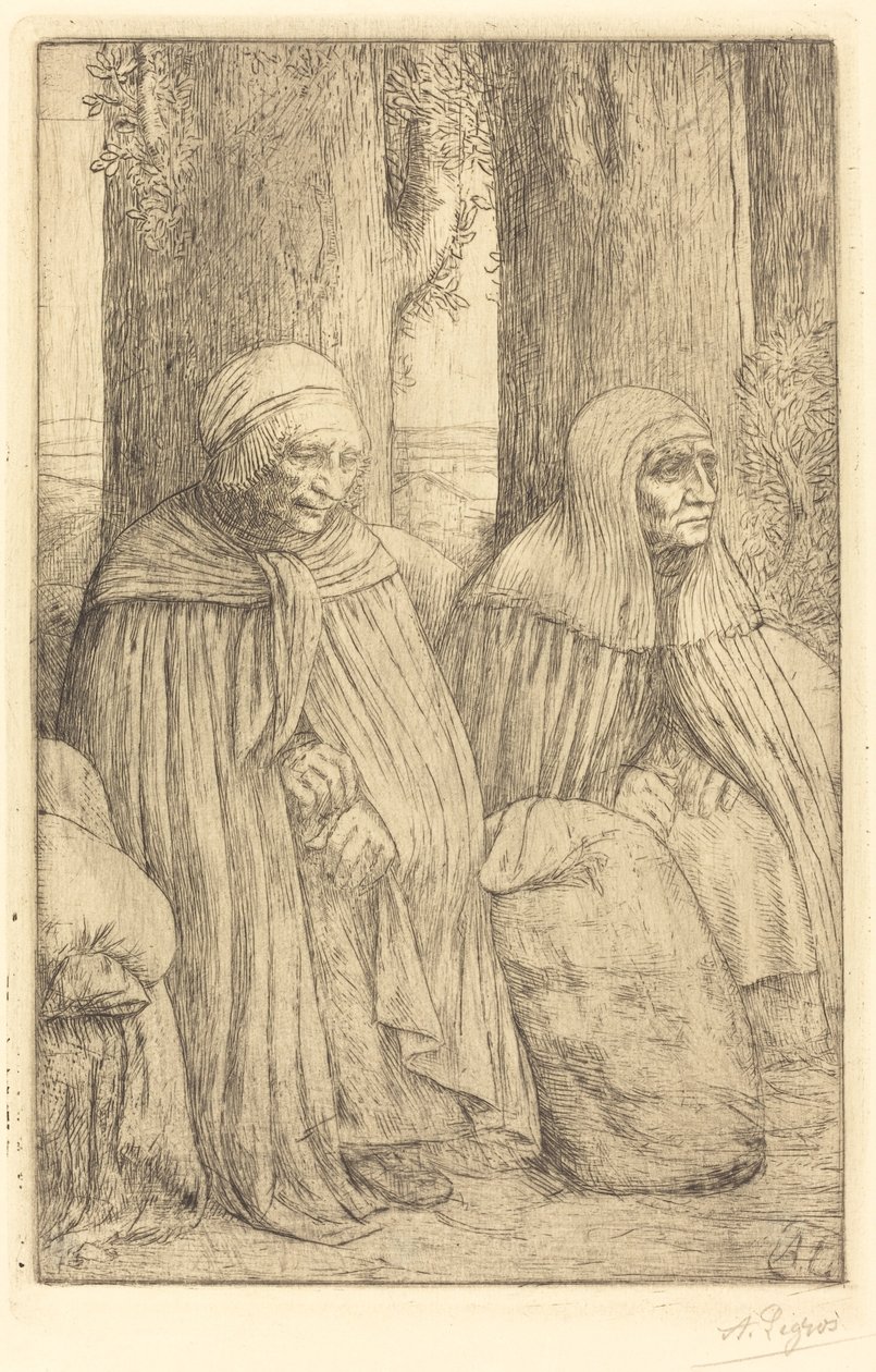 Campesinos de Alphonse Legros