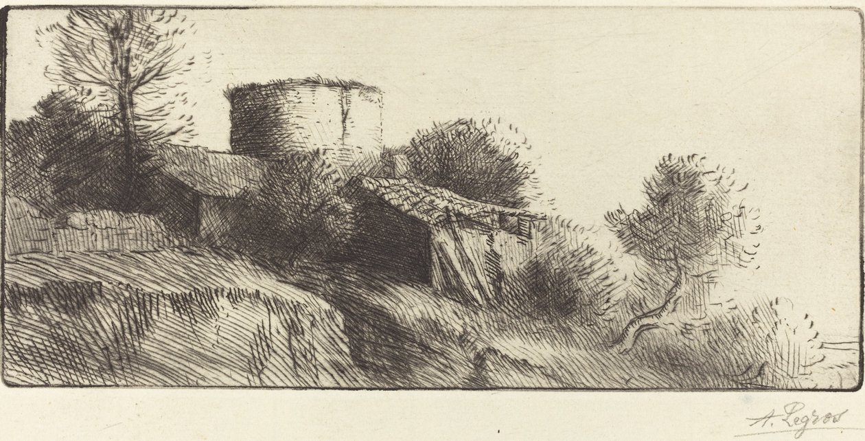 La torre de los palomos de Alphonse Legros