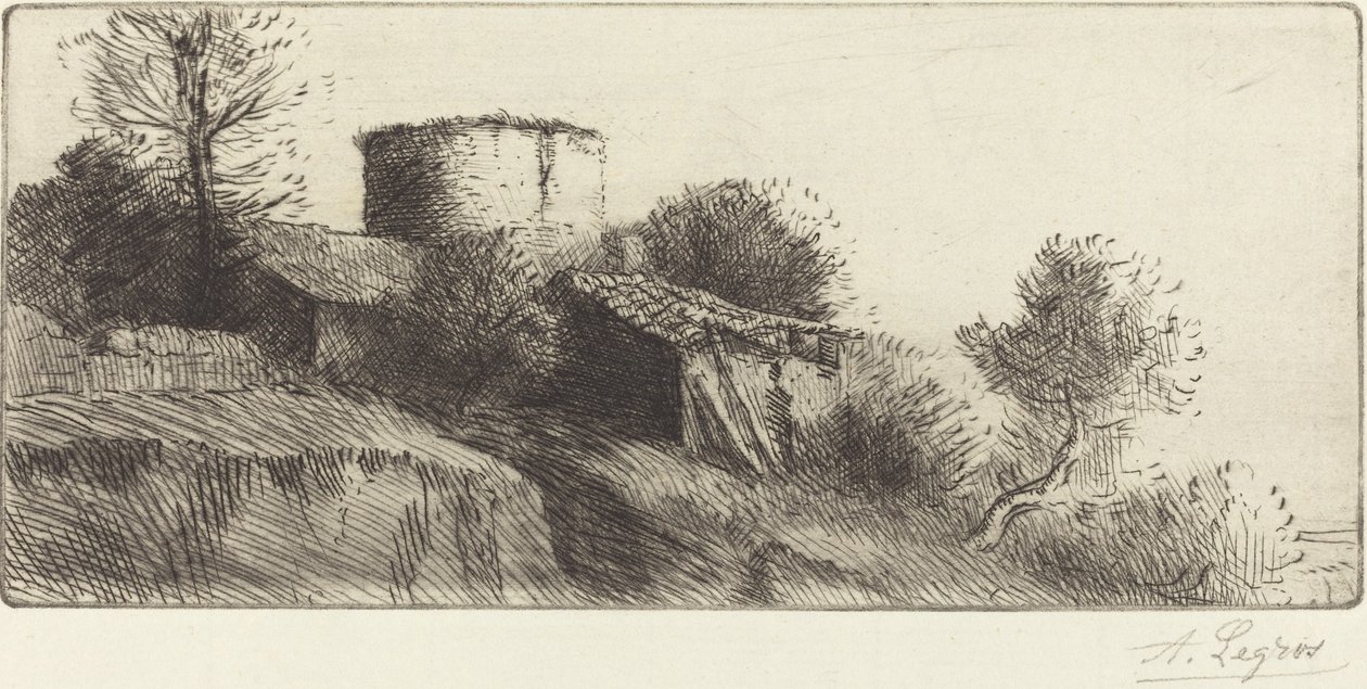 La torre de las palomas de Alphonse Legros