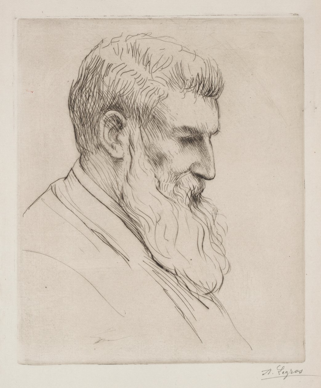 Retrato de Craibe Angus de Alphonse Legros