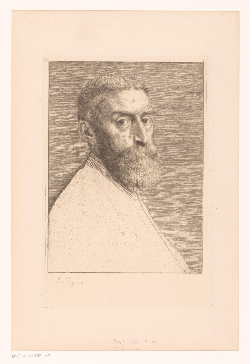 Portret de Edward Poynter de Alphonse Legros