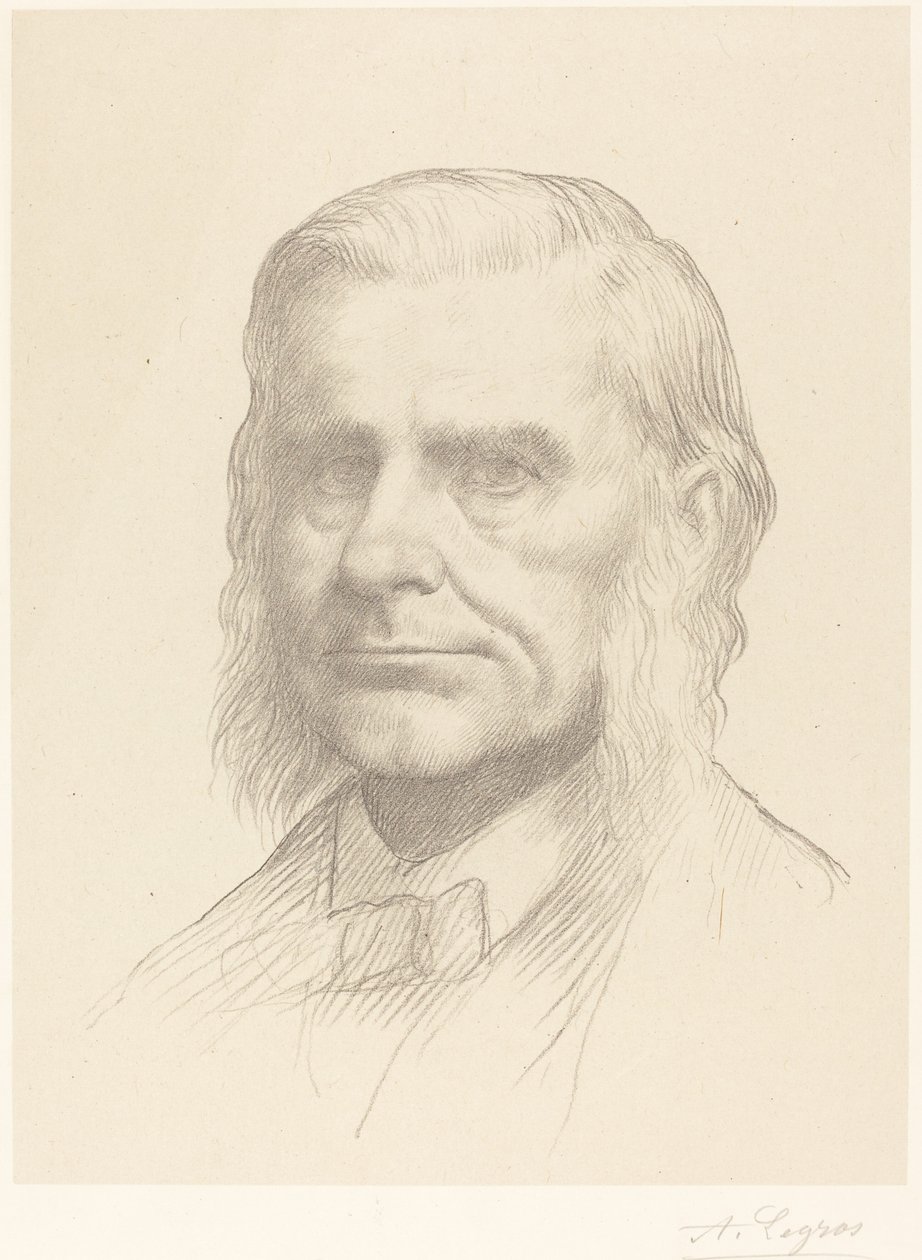 Profesor Huxley, 2ª placa de Alphonse Legros