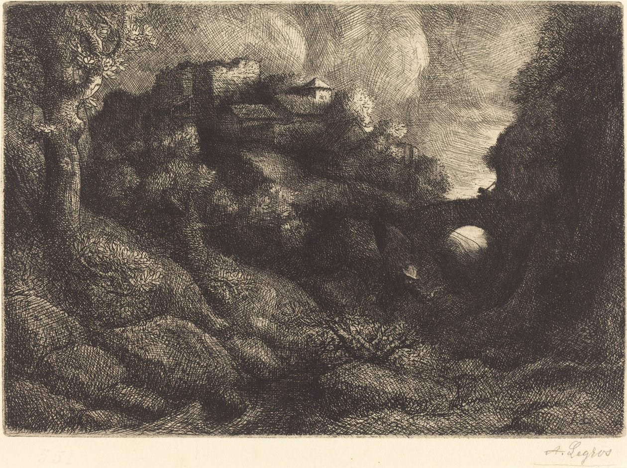 Recuerdo de Italia de Alphonse Legros