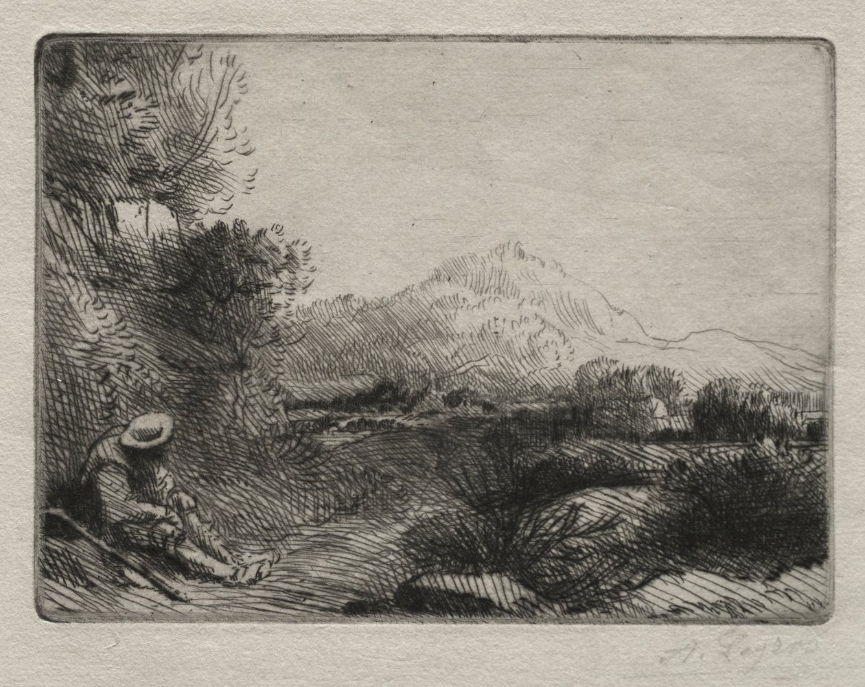 Descanso del viajero de Alphonse Legros