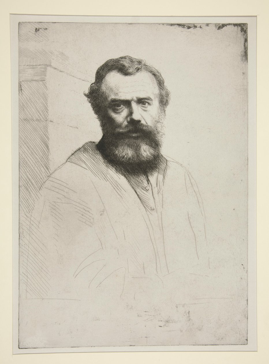 Auto retrato de Alphonse Legros
