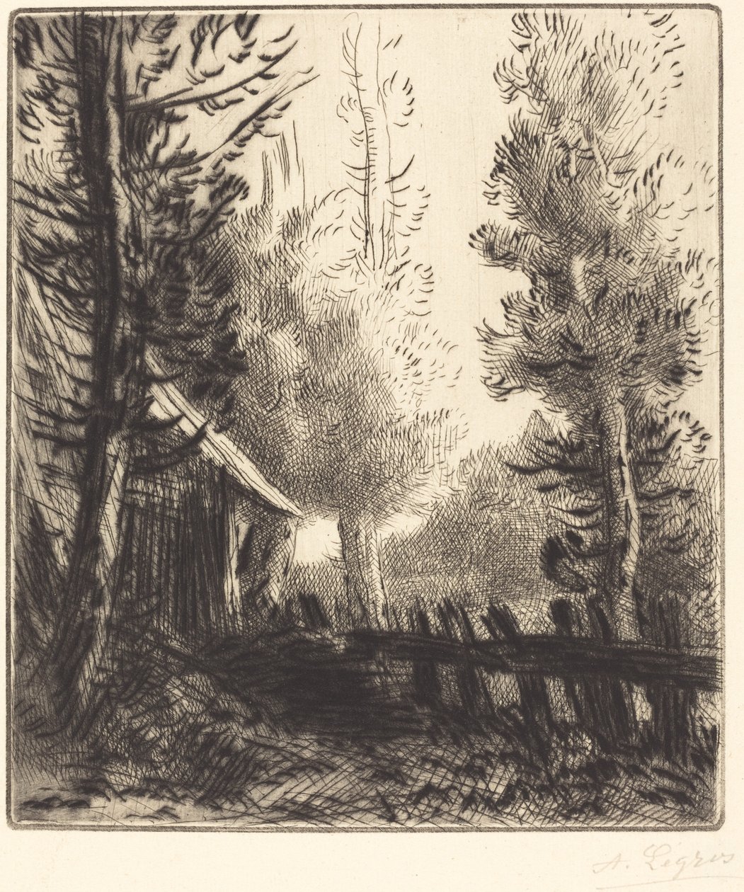 El cobertizo de Alphonse Legros