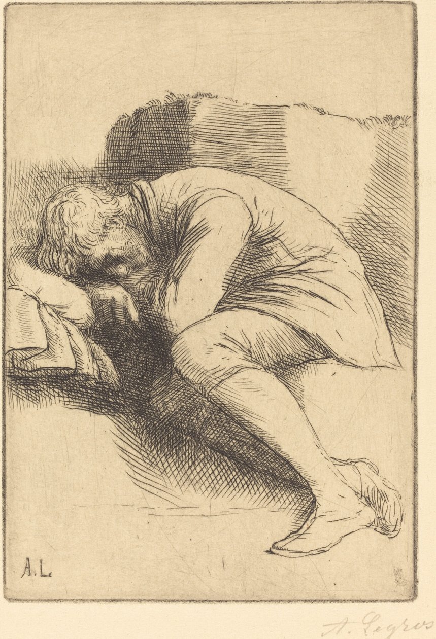 Durmiente de Alphonse Legros