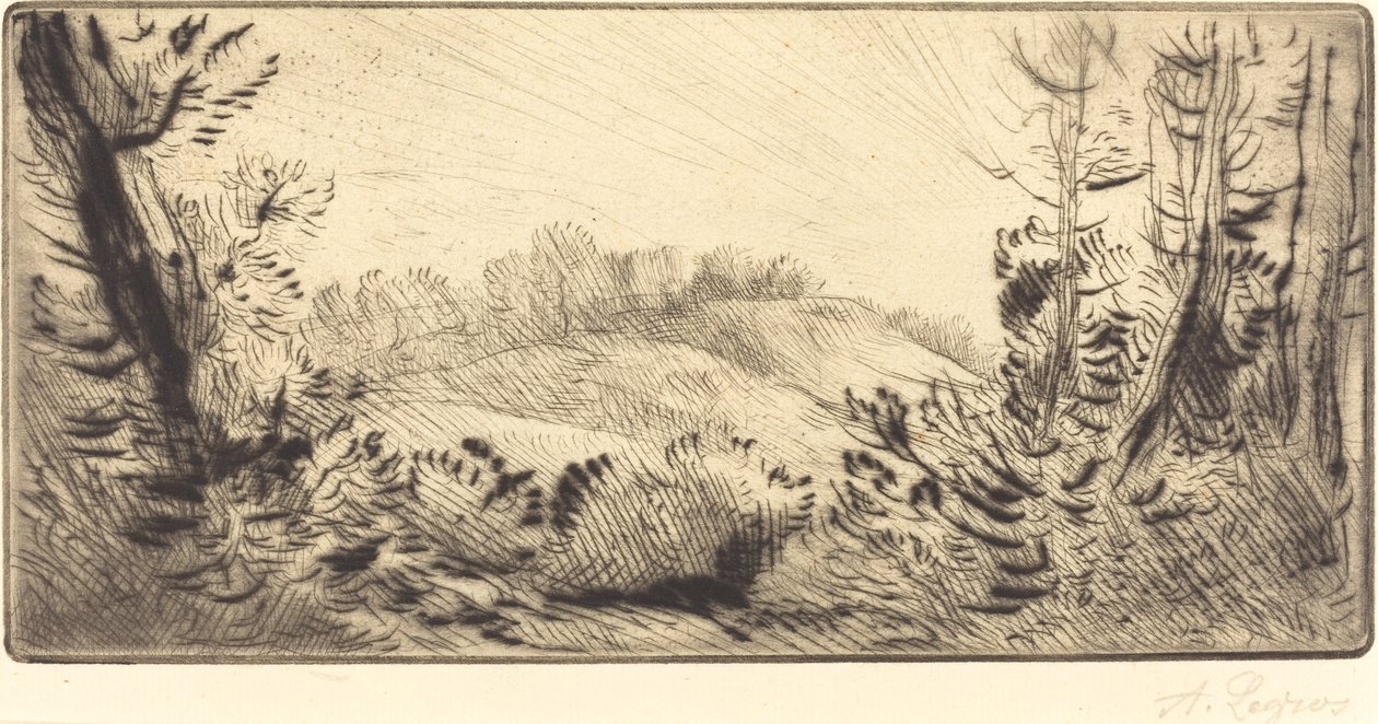 Pequeña colina de Alphonse Legros