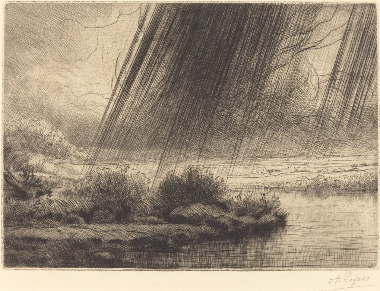 Tormenta de Alphonse Legros
