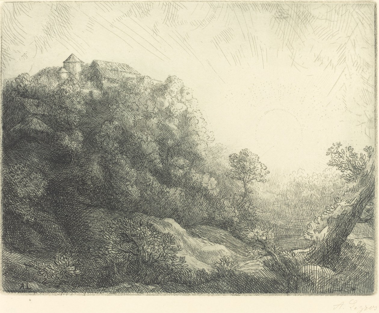 Amanecer Lever du soleil: El otoño de Alphonse Legros
