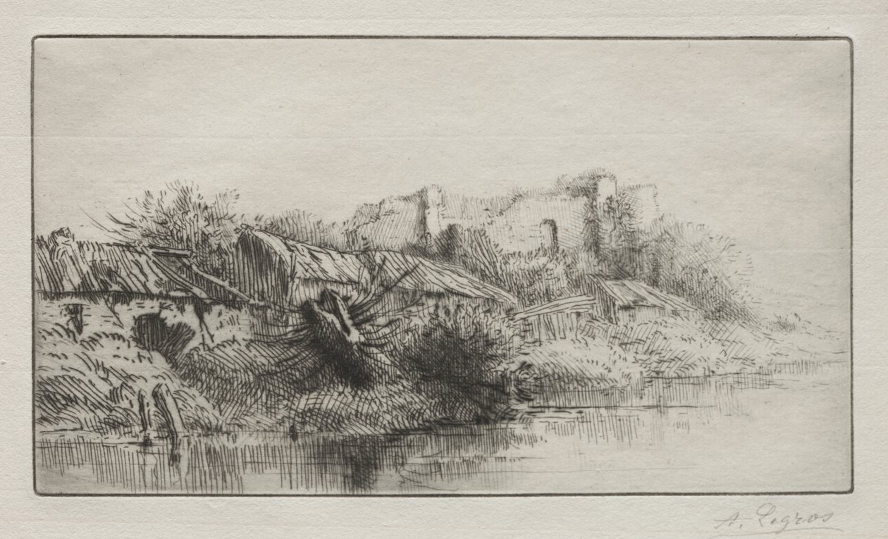 El Pueblo Abandonado de Alphonse Legros