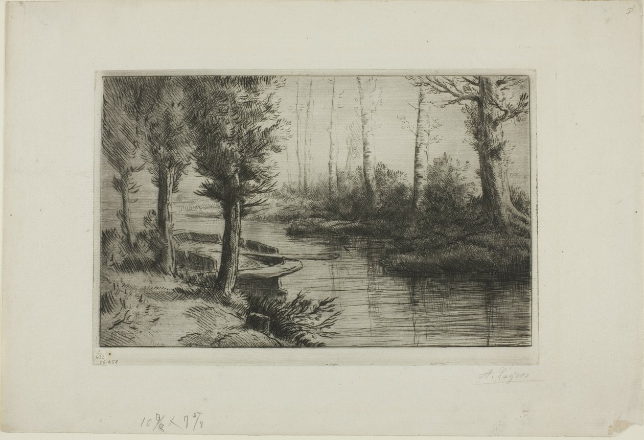 El Canal: Mañana de Alphonse Legros