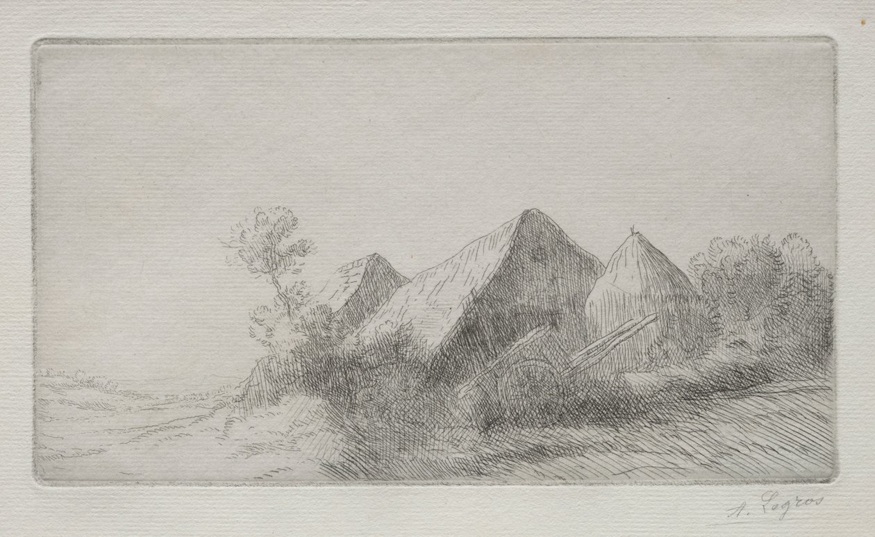 El cobertizo de carros de Alphonse Legros