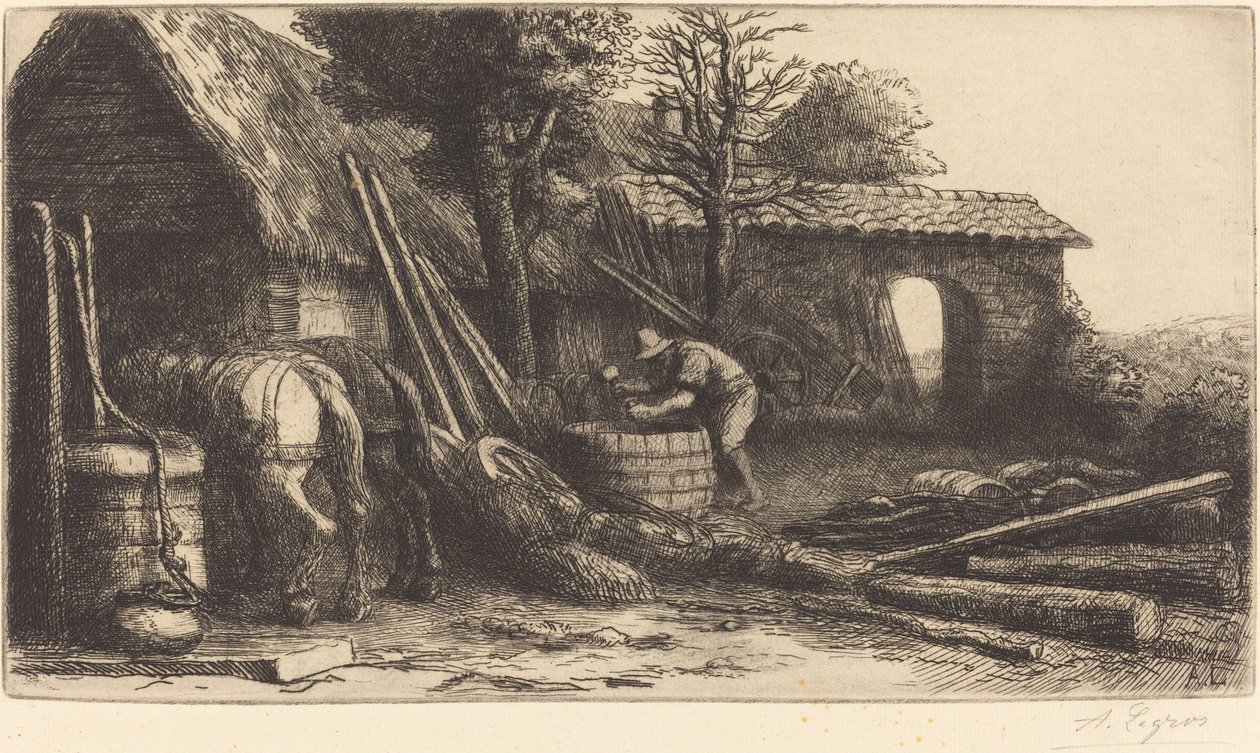 El tonelero de Alphonse Legros