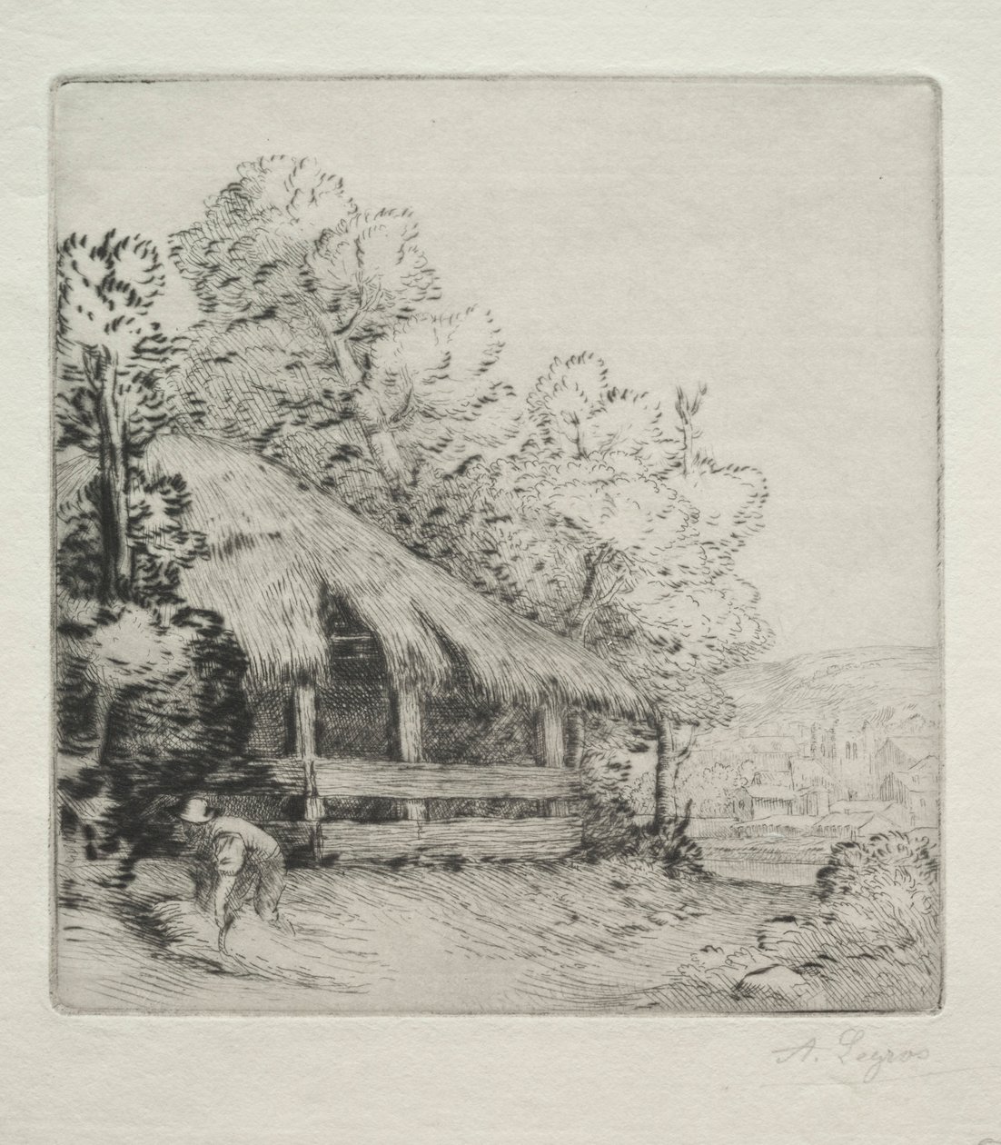 El pequeño cobertizo de Alphonse Legros