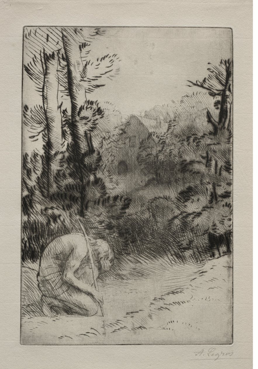 El hijo pródigo (2ª Placa) de Alphonse Legros