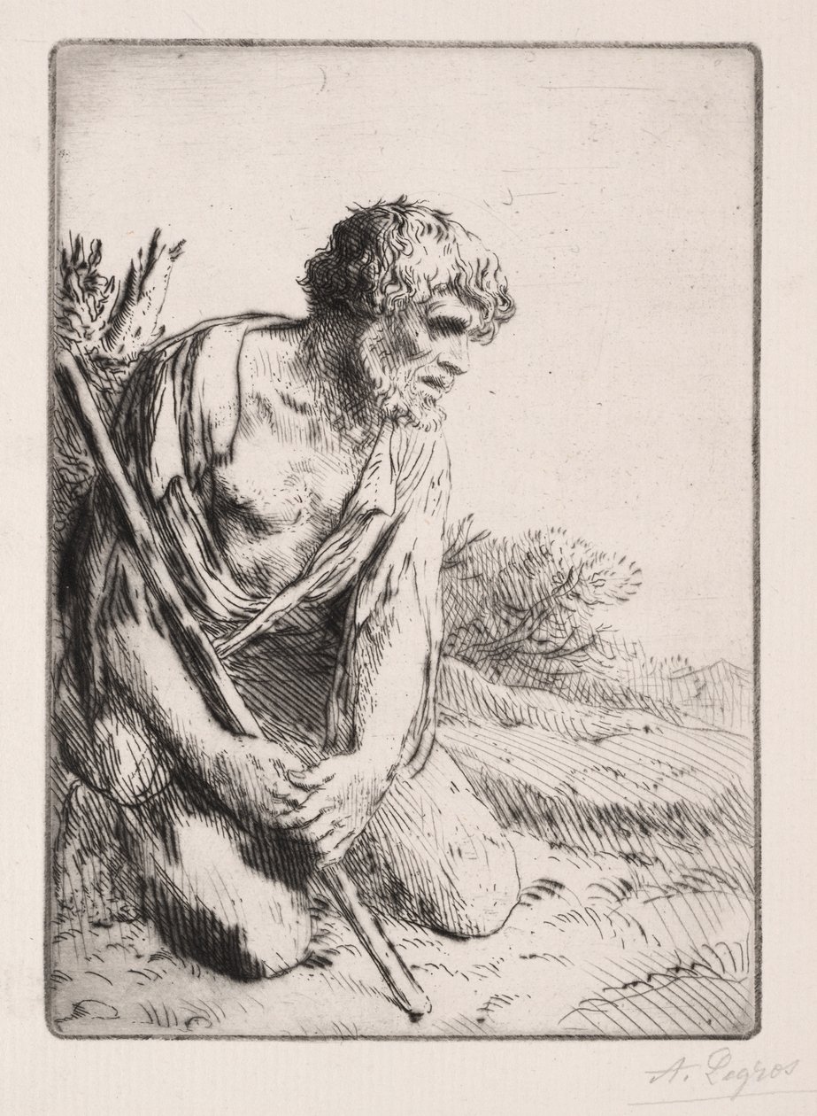 El hijo pródigo (3ª placa) de Alphonse Legros